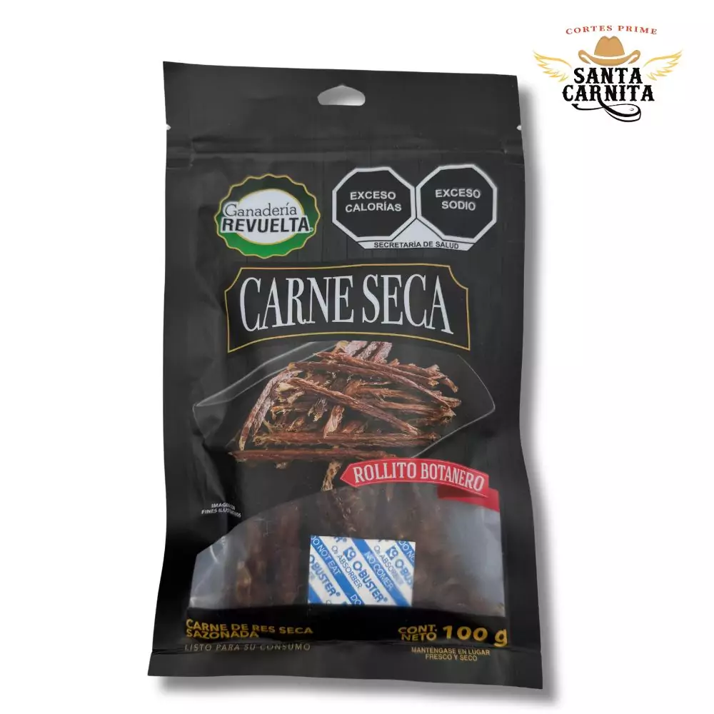 Carne Seca rollito 100g revuelta