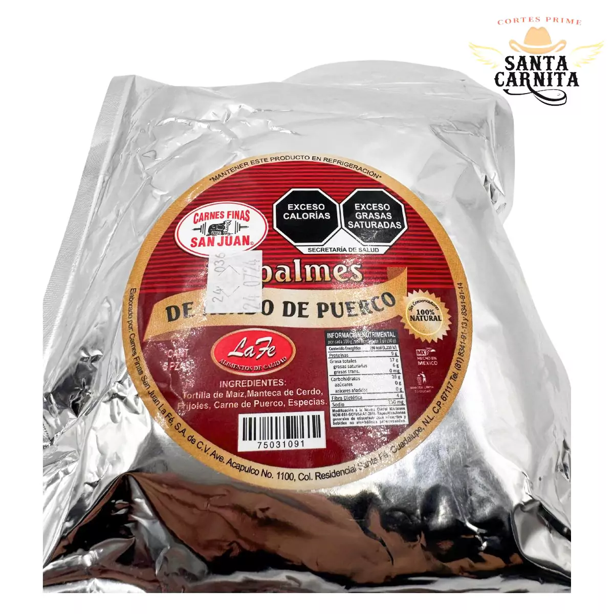Empalmes de asado de puerco