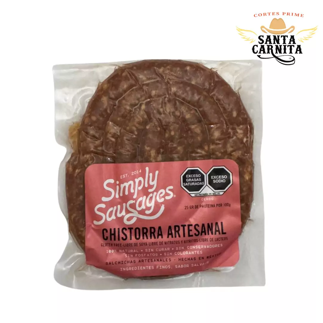 Chistorra Artesanal Simply Sausages: Tradición y Sabor en Cada Bocado